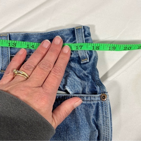 Dickies Men’s Medium Wash Carpenter Denim Jeans 36x30 Workwear Outdoors - Picture 4 of 10